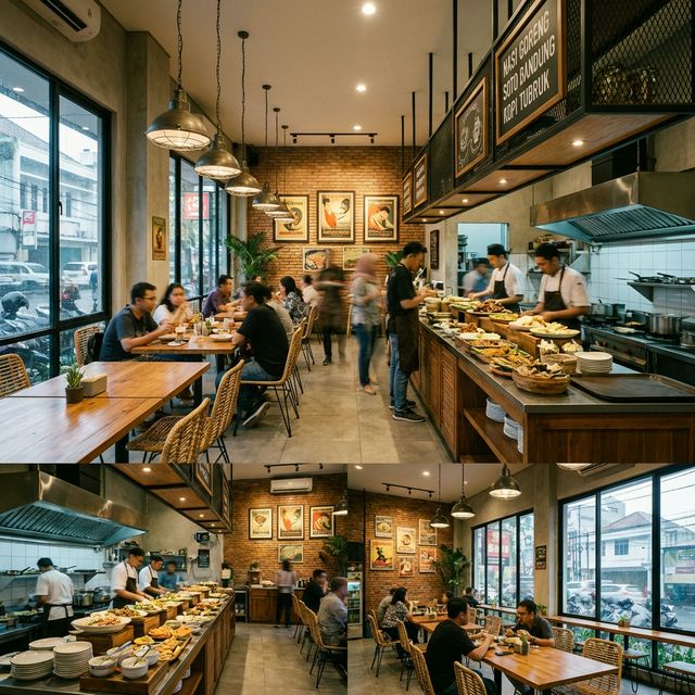 Interior Kedai Nusantara