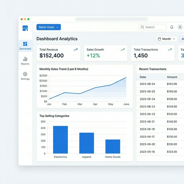 Dashboard Penjualan Retail